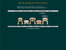 Tablet Screenshot of milostamm.com